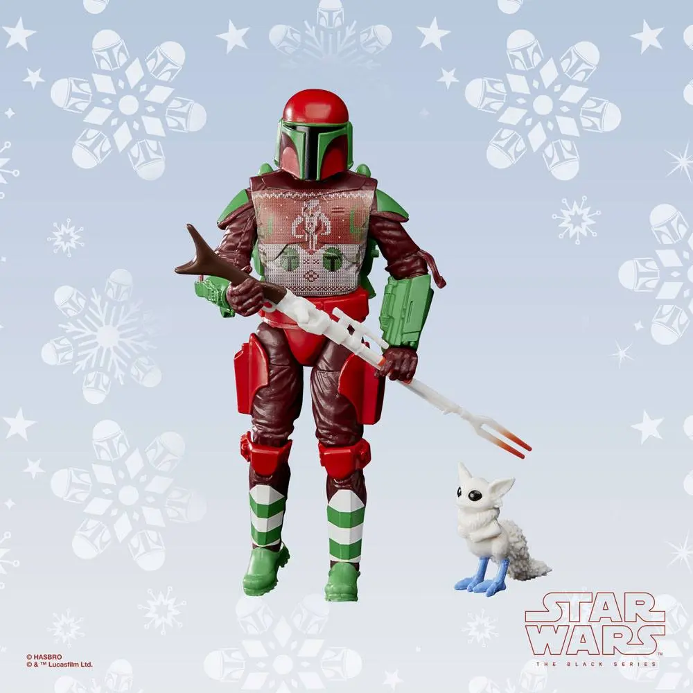 Star Wars Black Series Action Figure Mandalorian Warrior (Holiday Edition) 15 cm product photo