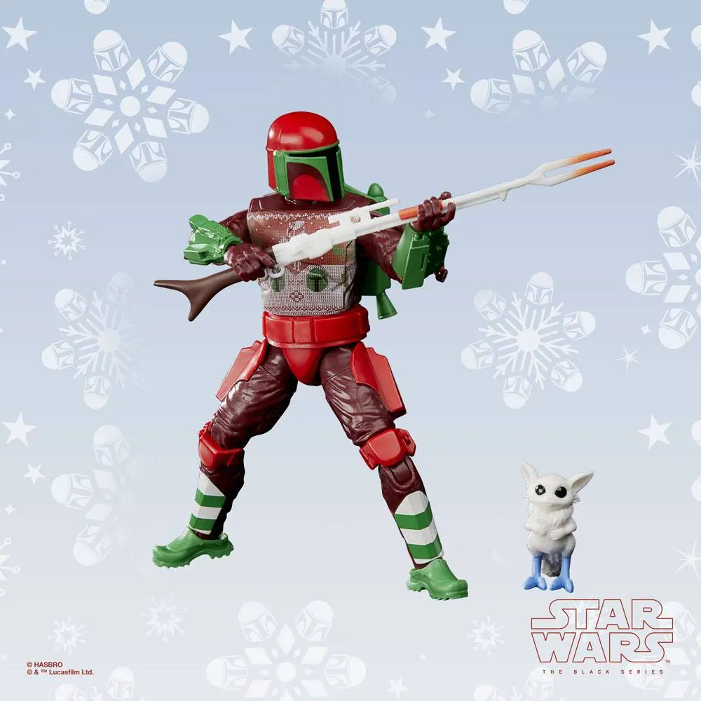 Star Wars Black Series Action Figure Mandalorian Warrior (Holiday Edition) 15 cm product photo