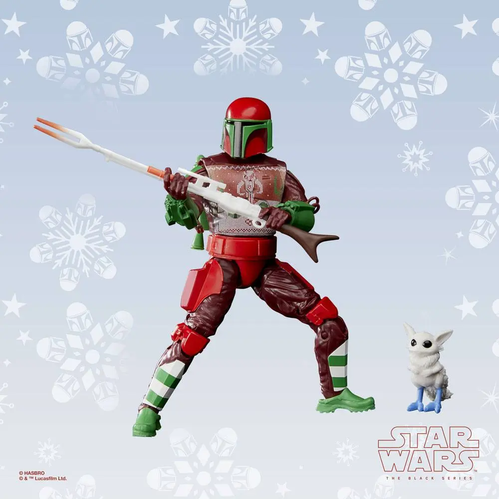 Star Wars Black Series Action Figure Mandalorian Warrior (Holiday Edition) 15 cm product photo