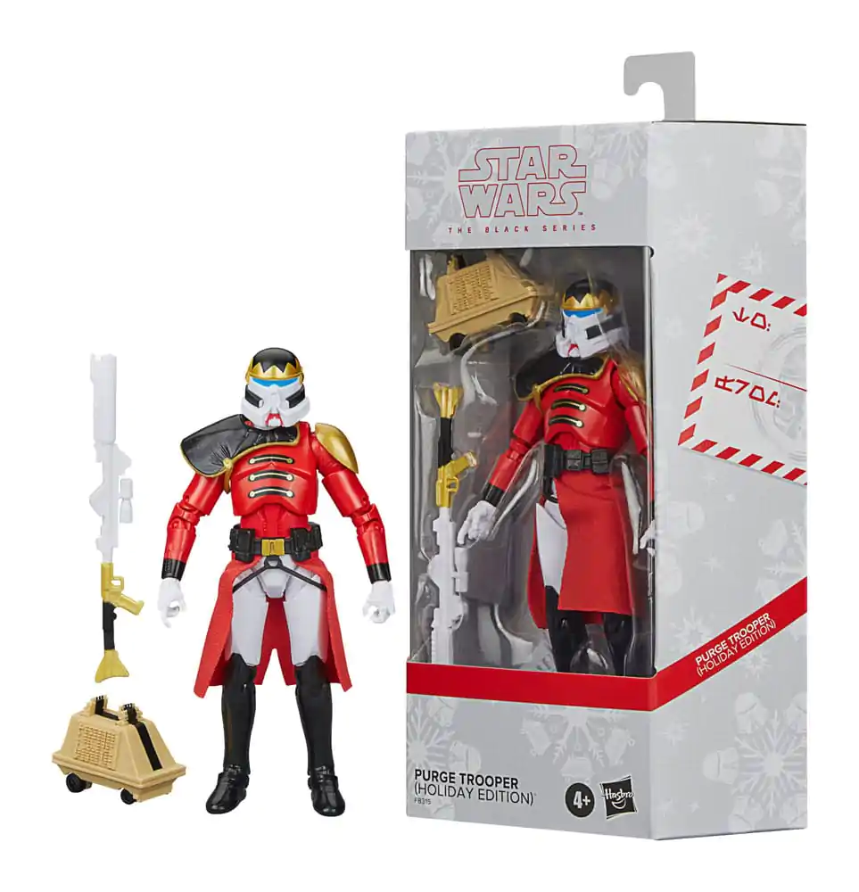 Star Wars Black Series Action Figure Purge Trooper (Holiday Edition) 15 cm product photo