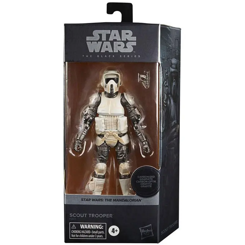 Star Wars The Mandalorian Black Series Carbonized Action Figure 2021 Scout Trooper 15 cm product photo