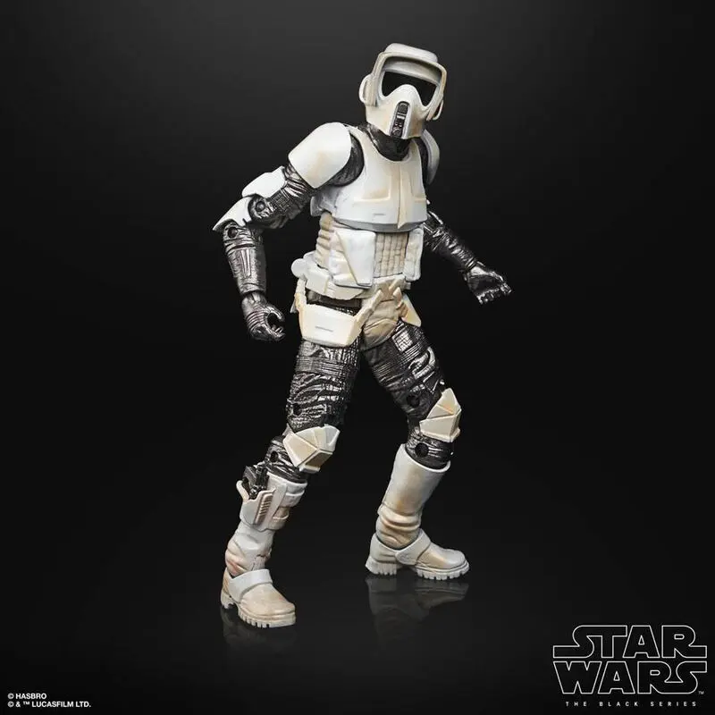 Star Wars The Mandalorian Black Series Carbonized Action Figure 2021 Scout Trooper 15 cm product photo
