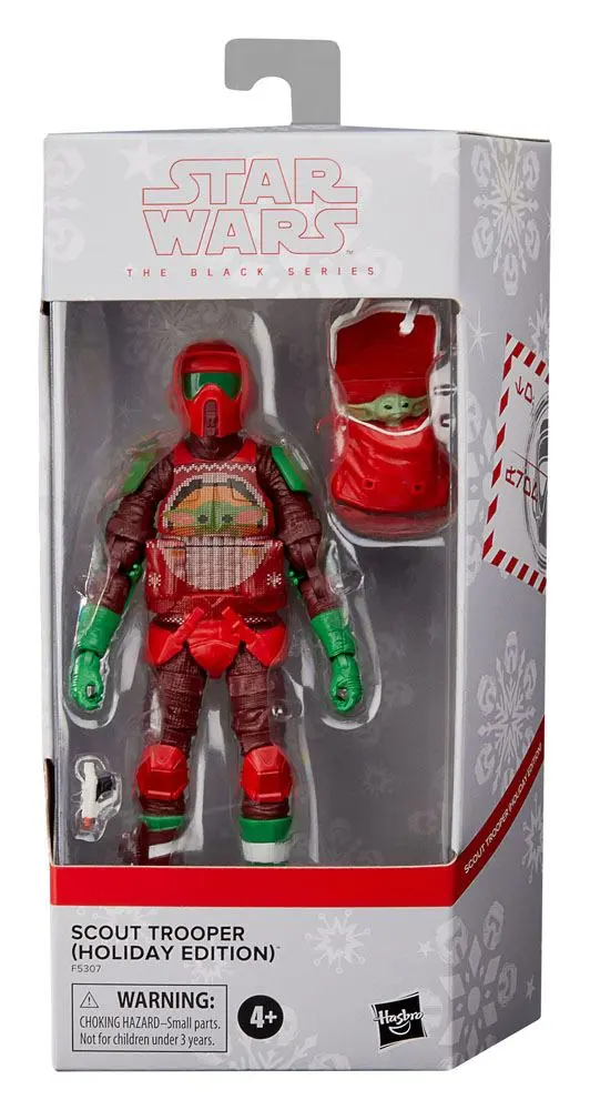 Star Wars Black Series Action Figure Scout Trooper (Holiday Edition) 15 cm product photo