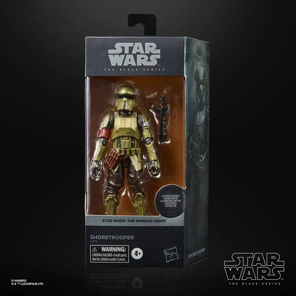 Star Wars The Mandalorian Black Series Carbonized Action Figure 2021 Shoretrooper 15 cm product photo