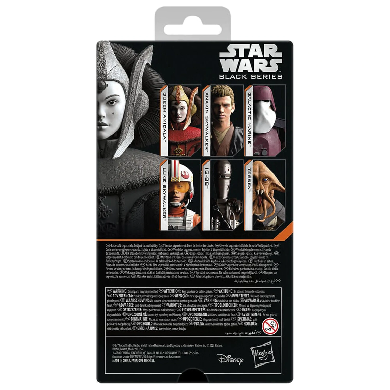 Star Wars Black Series The Phantom Menace Queen Amidala figure 15cm product photo