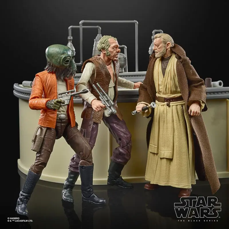 Star Wars Black Series The Power Of The Force Cantina Showdown pack figure 15cm product photo