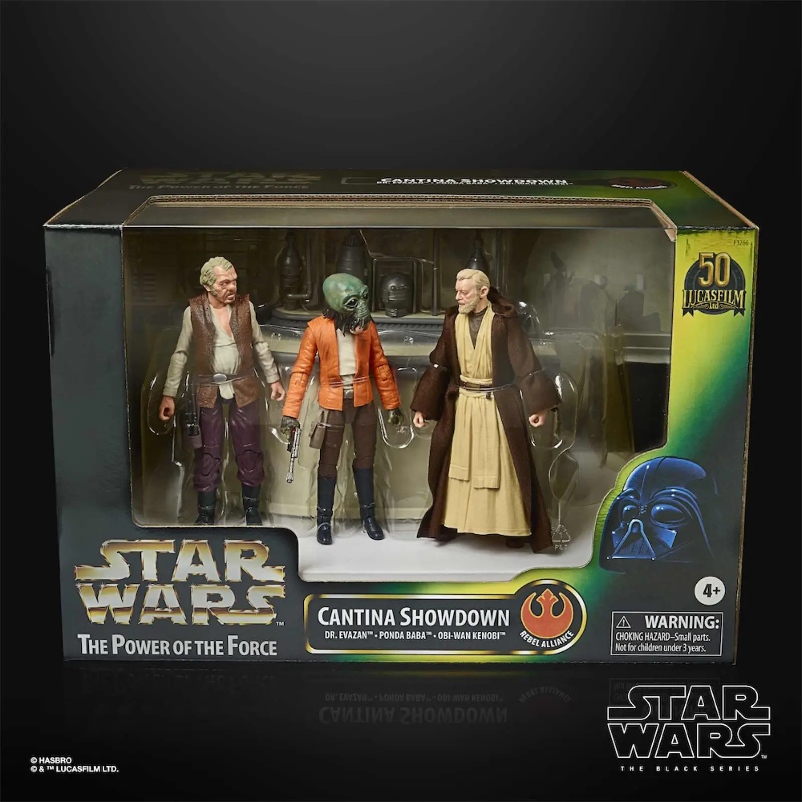 Star Wars Black Series The Power Of The Force Cantina Showdown pack figure 15cm product photo