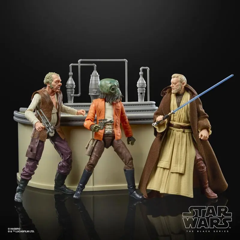 Star Wars Black Series The Power Of The Force Cantina Showdown pack figure 15cm product photo