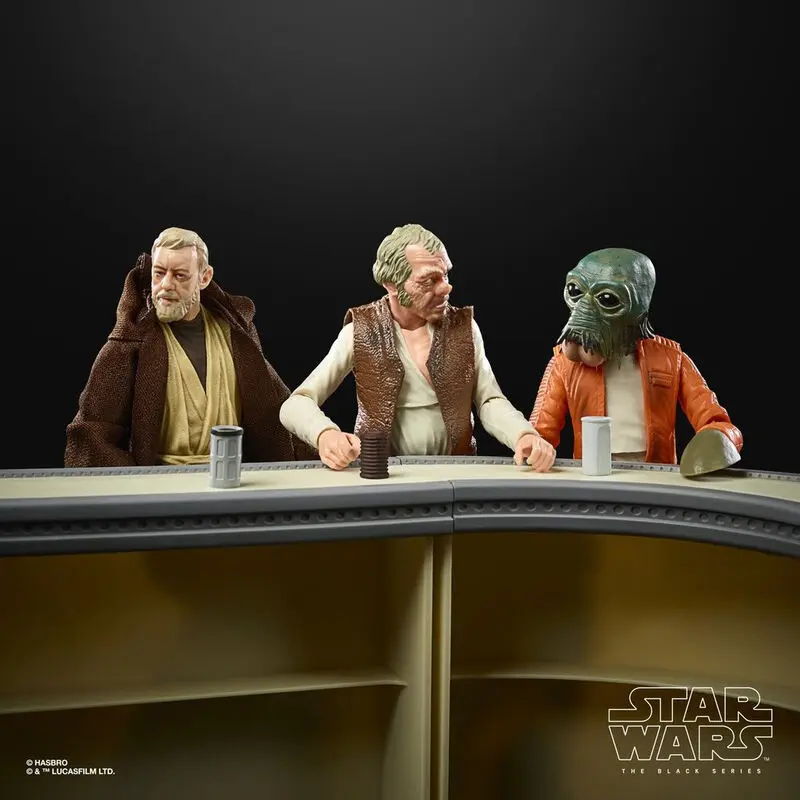 Star Wars Black Series The Power Of The Force Cantina Showdown pack figure 15cm product photo