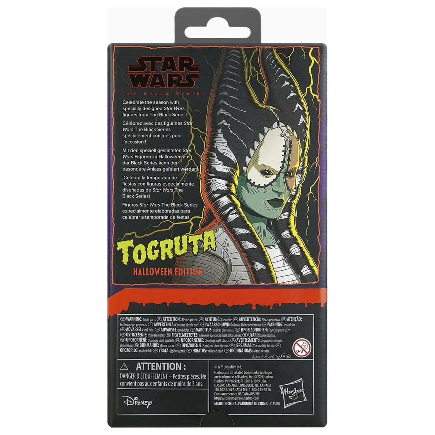 Star Wars Black Series Action Figure Togruta (Halloween Edition) 15 cm product photo