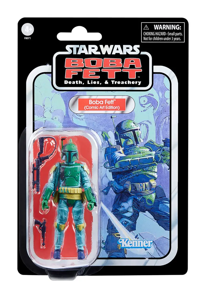 Star Wars: Boba Fett - Death, Lies &amp; Treachery Vintage Collection Action Figure Boba Fett (Comic Art Edition) 10 cm product photo