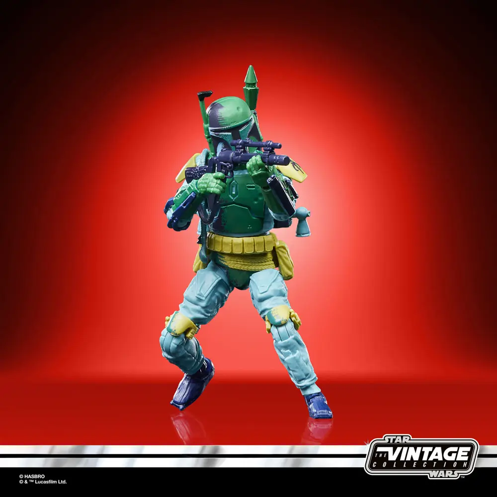 Star Wars: Boba Fett - Death, Lies &amp; Treachery Vintage Collection Action Figure Boba Fett (Comic Art Edition) 10 cm product photo