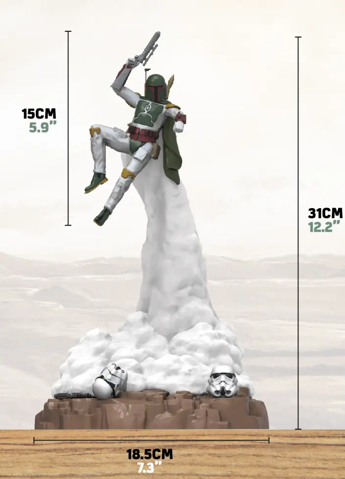 Star Wars: Boba Fett Diorama Light 31 cm product photo