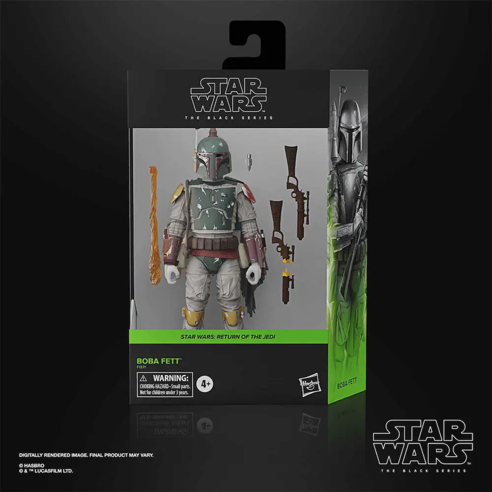Star Wars Episode VI Black Series Deluxe Action Figure 2021 Boba Fett 15 cm product photo