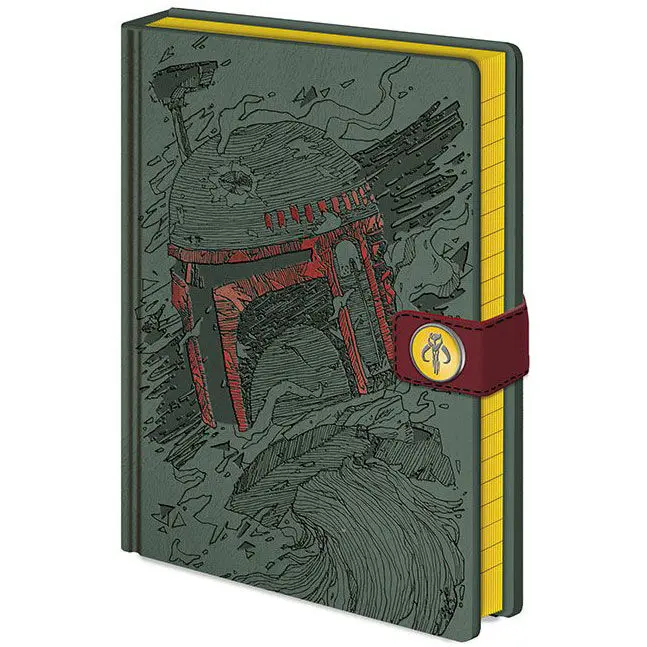 Star Wars Boba Fett premium A5 notebook product photo