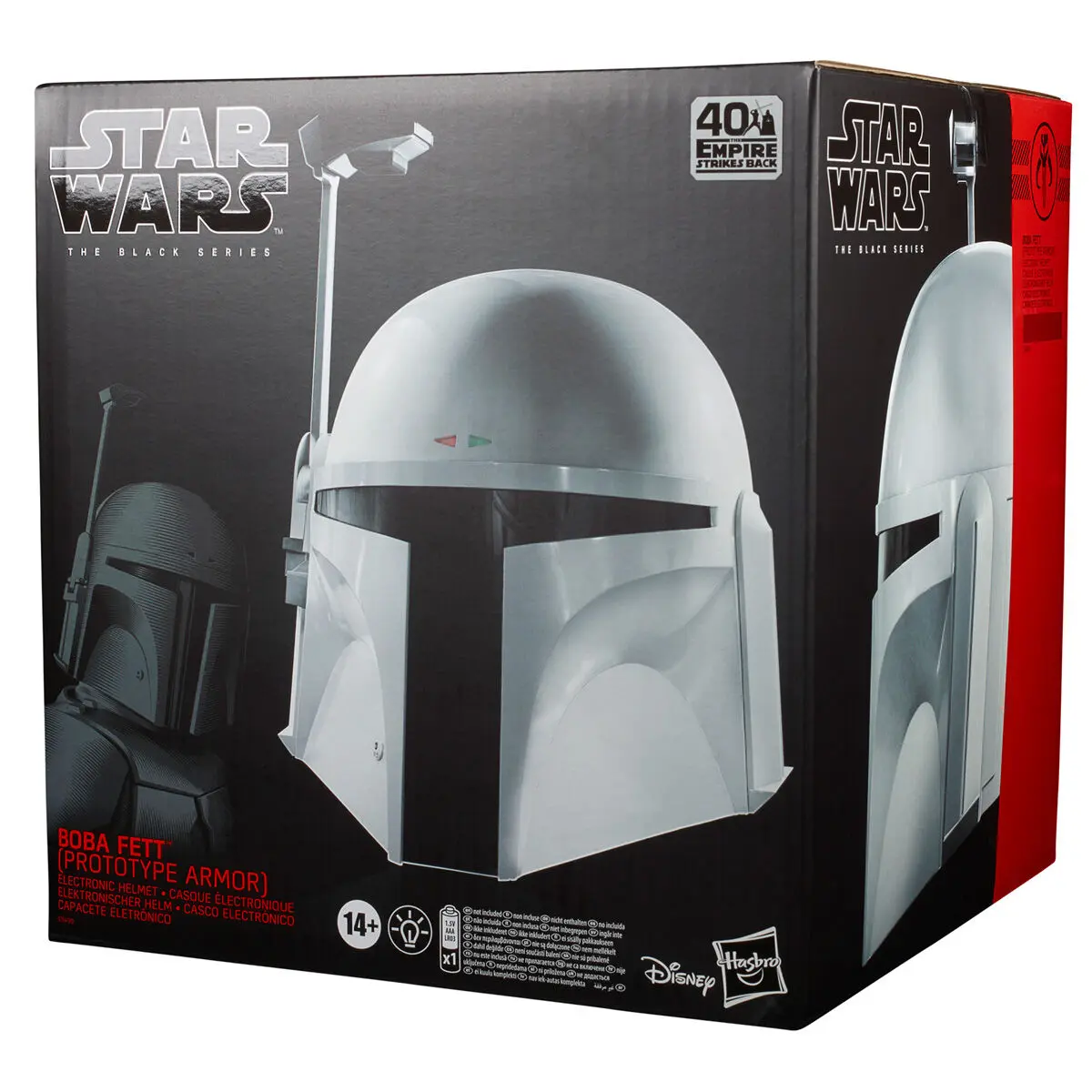 Star Wars Boba Fett Prototype Armor electronic helmet product photo