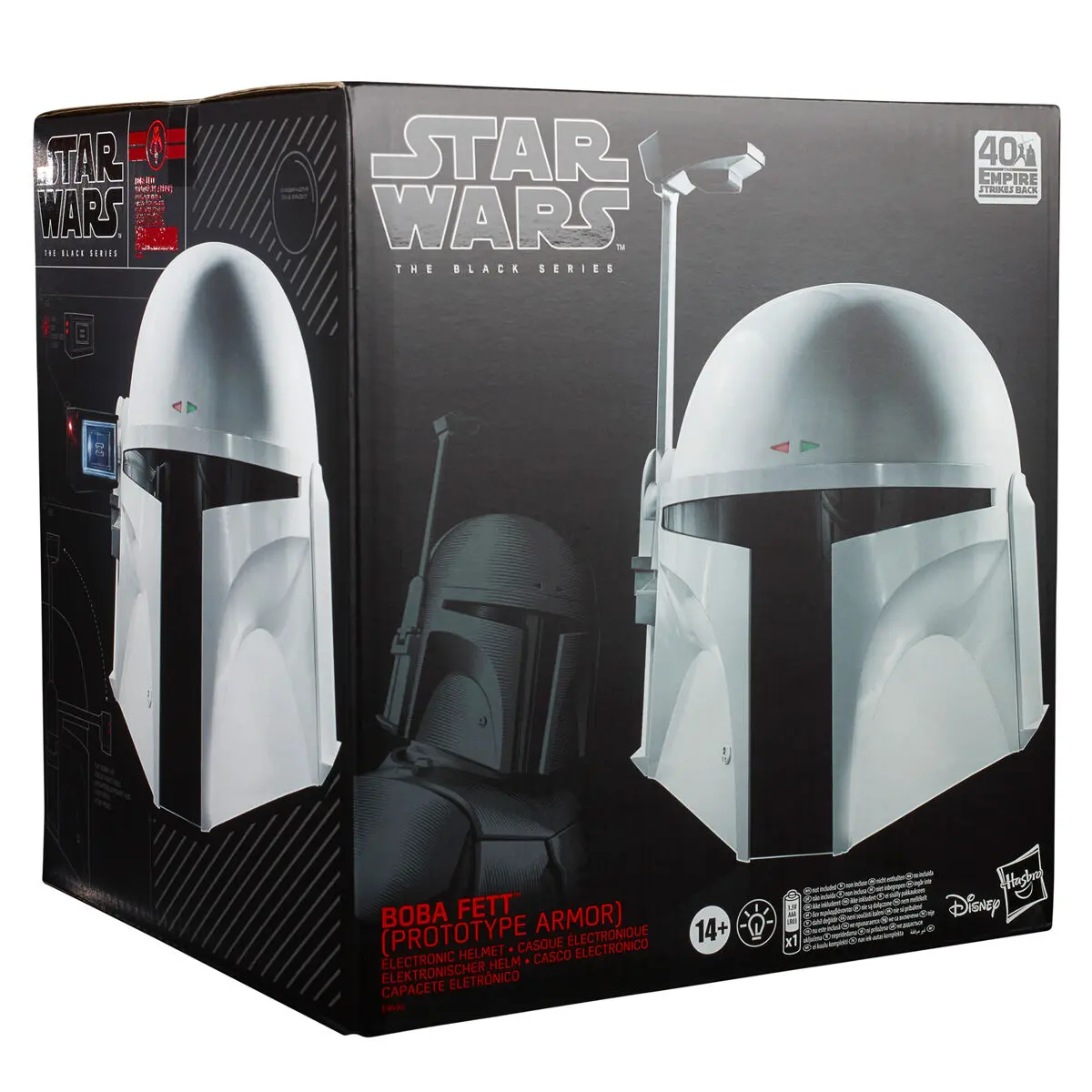 Star Wars Boba Fett Prototype Armor electronic helmet product photo
