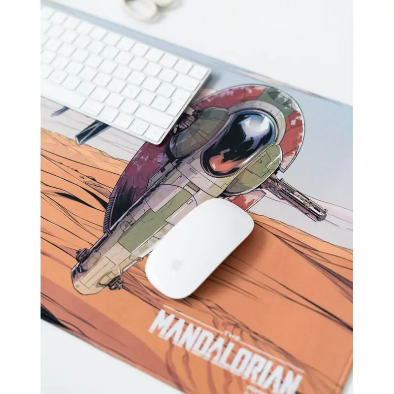 Star Wars Boba Fett The Mandalorian gaming desk mat product photo