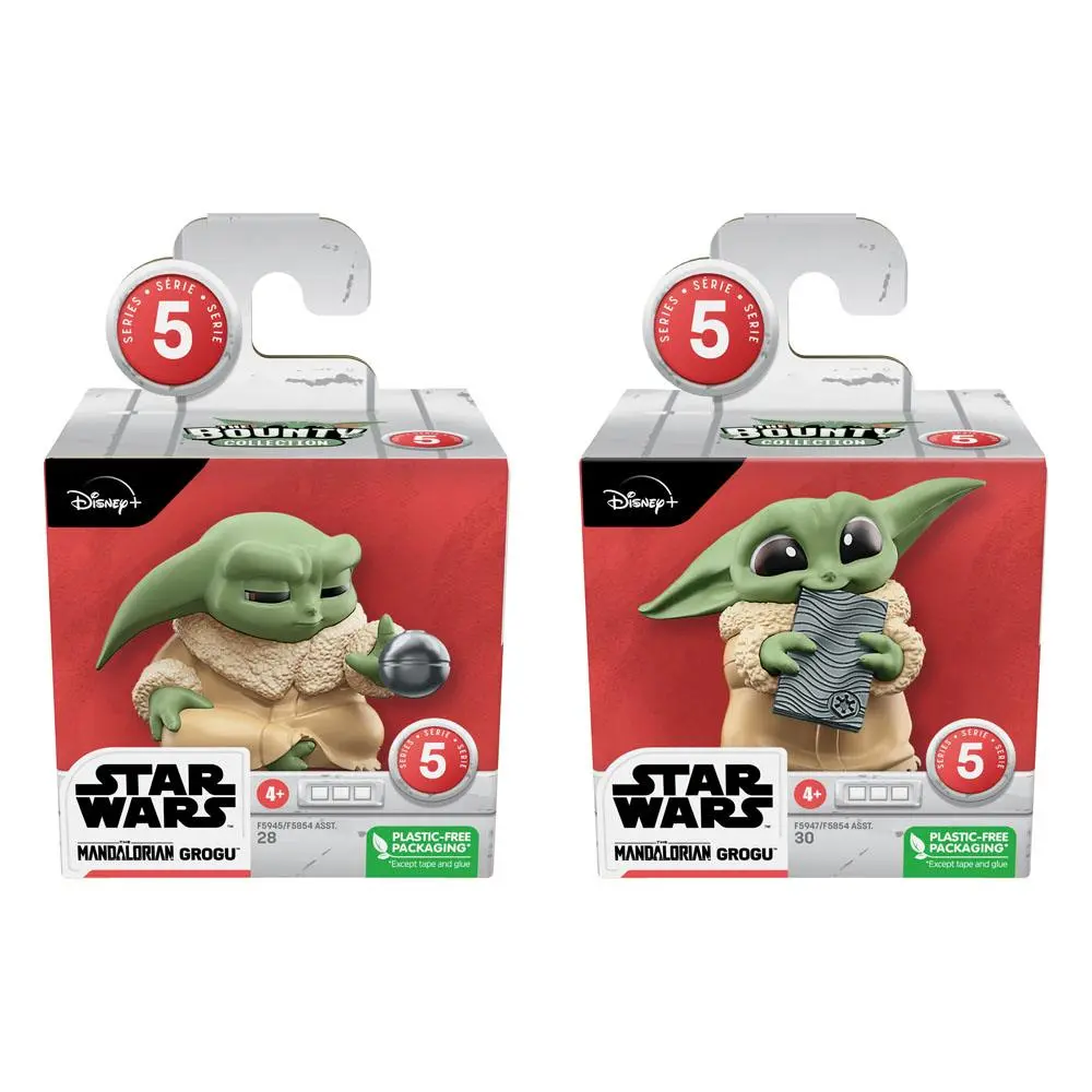 Star Wars Bounty Collection Figure 2-Pack Grogu Force Focus &amp; Beskar Bite 6 cm product photo