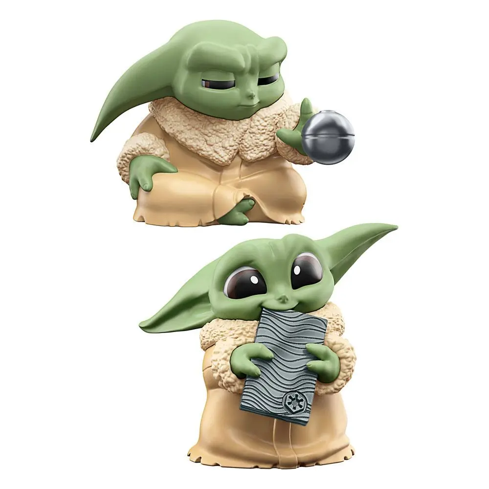 Star Wars Bounty Collection Figure 2-Pack Grogu Force Focus &amp; Beskar Bite 6 cm product photo