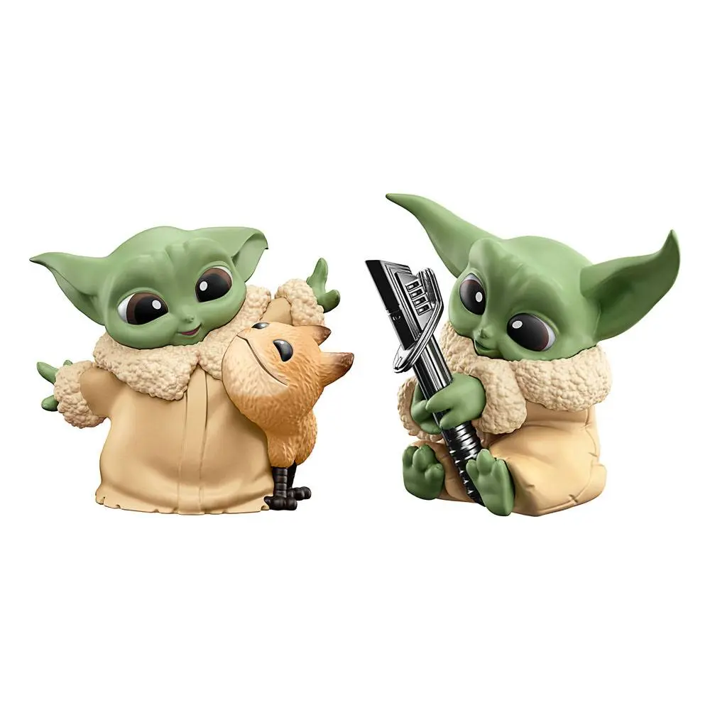 Star Wars Bounty Collection Figure 2-Pack Grogu Loth-Cat Cuddles &amp; Darksaber Discovery 6 cm product photo