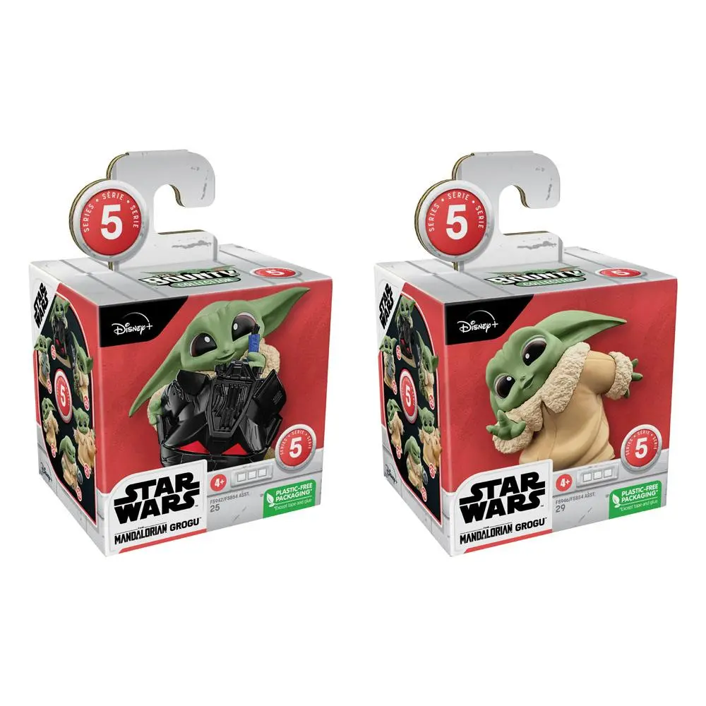 Star Wars Bounty Collection Figure 2-Pack Grogu Helmet Hijinks &amp; Peek-A-Boo 6 cm product photo