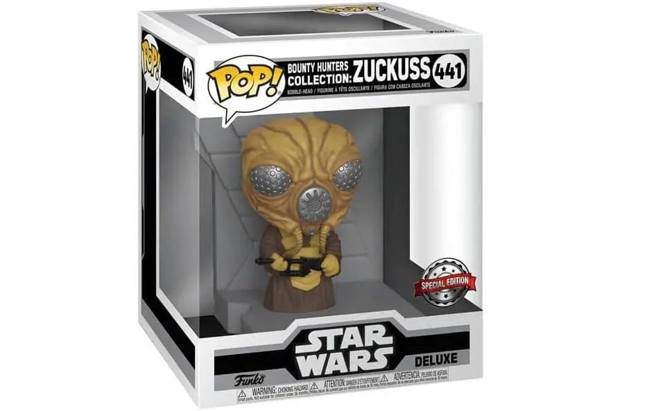 Star Wars: Bounty Hunter POP! Deluxe Vinyl Figure Zuckuss (MT) 9 cm product photo