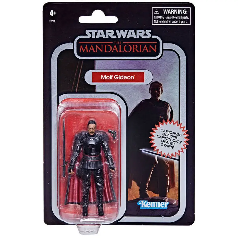 Star Wars The Mandalorian Vintage Collection Carbonized Action Figure 2021 Moff Gideon 10 cm product photo