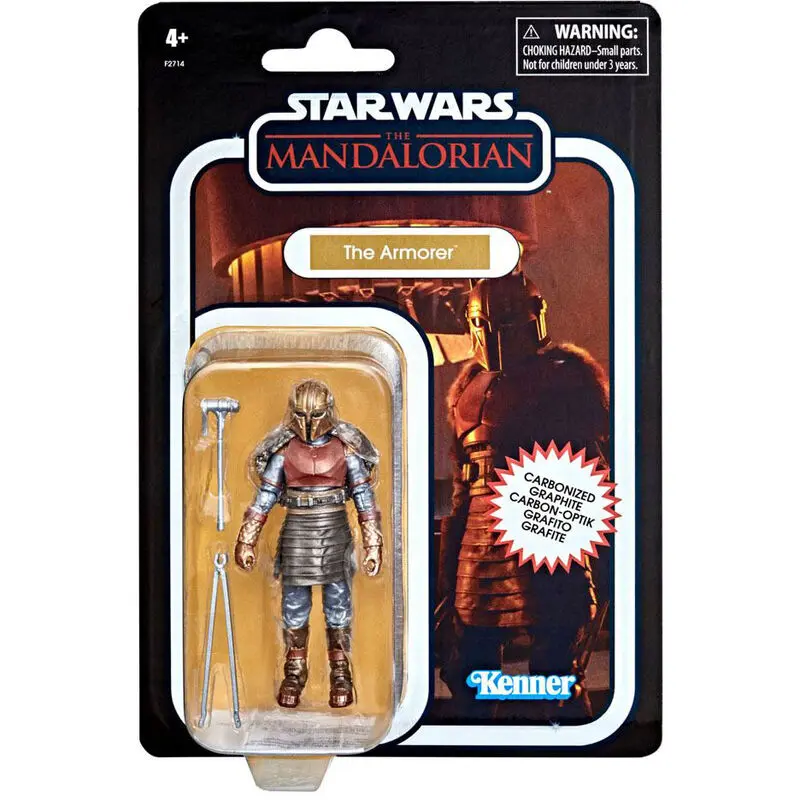 Star Wars The Mandalorian Vintage Collection Carbonized Action Figure 2021 The Armorer 10 cm product photo