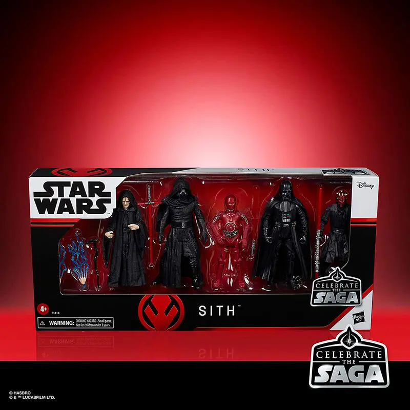 Star Wars Celebrate the Saga Sith set 5 figures product photo