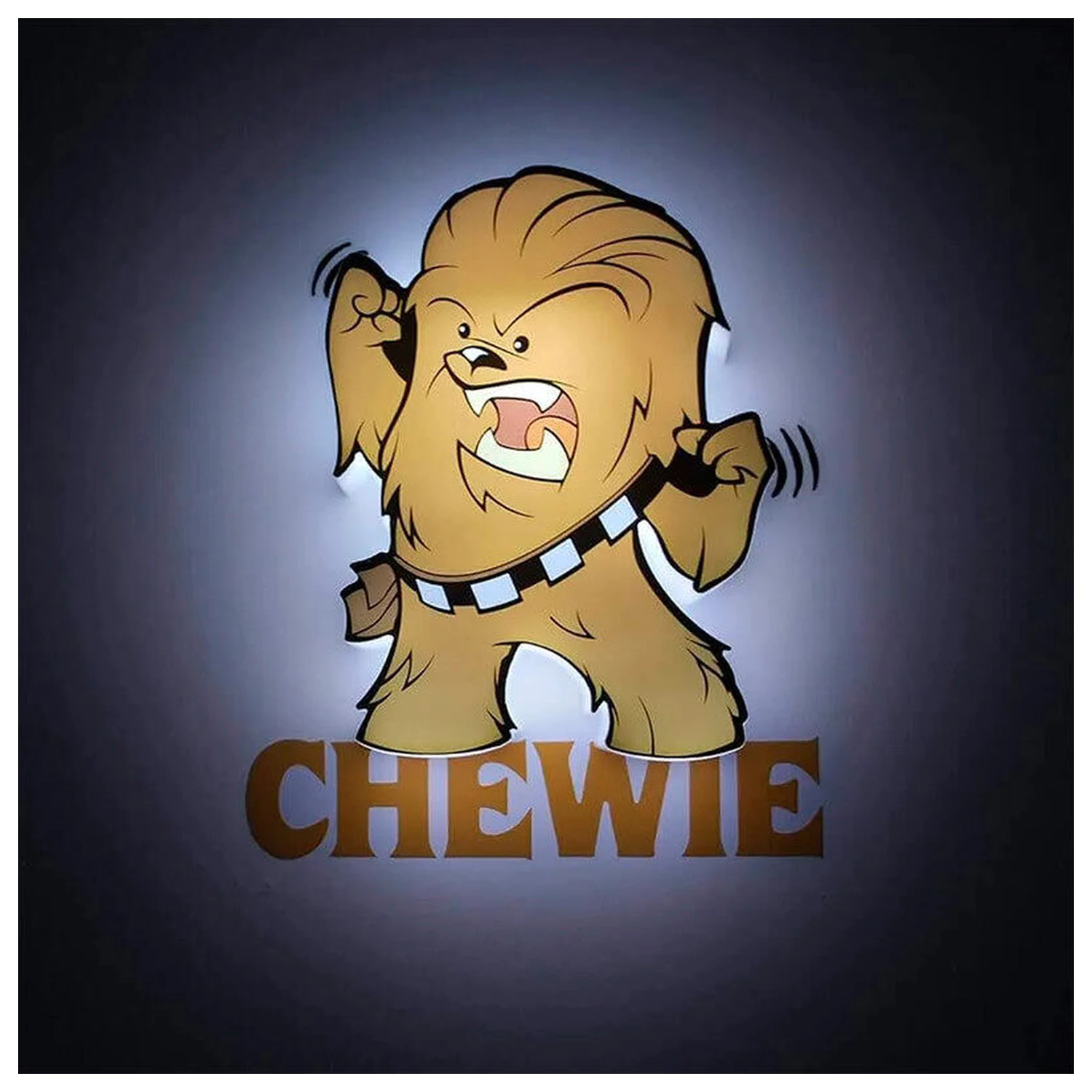 Star Wars Chewie 3D Light FX mini lamp product photo