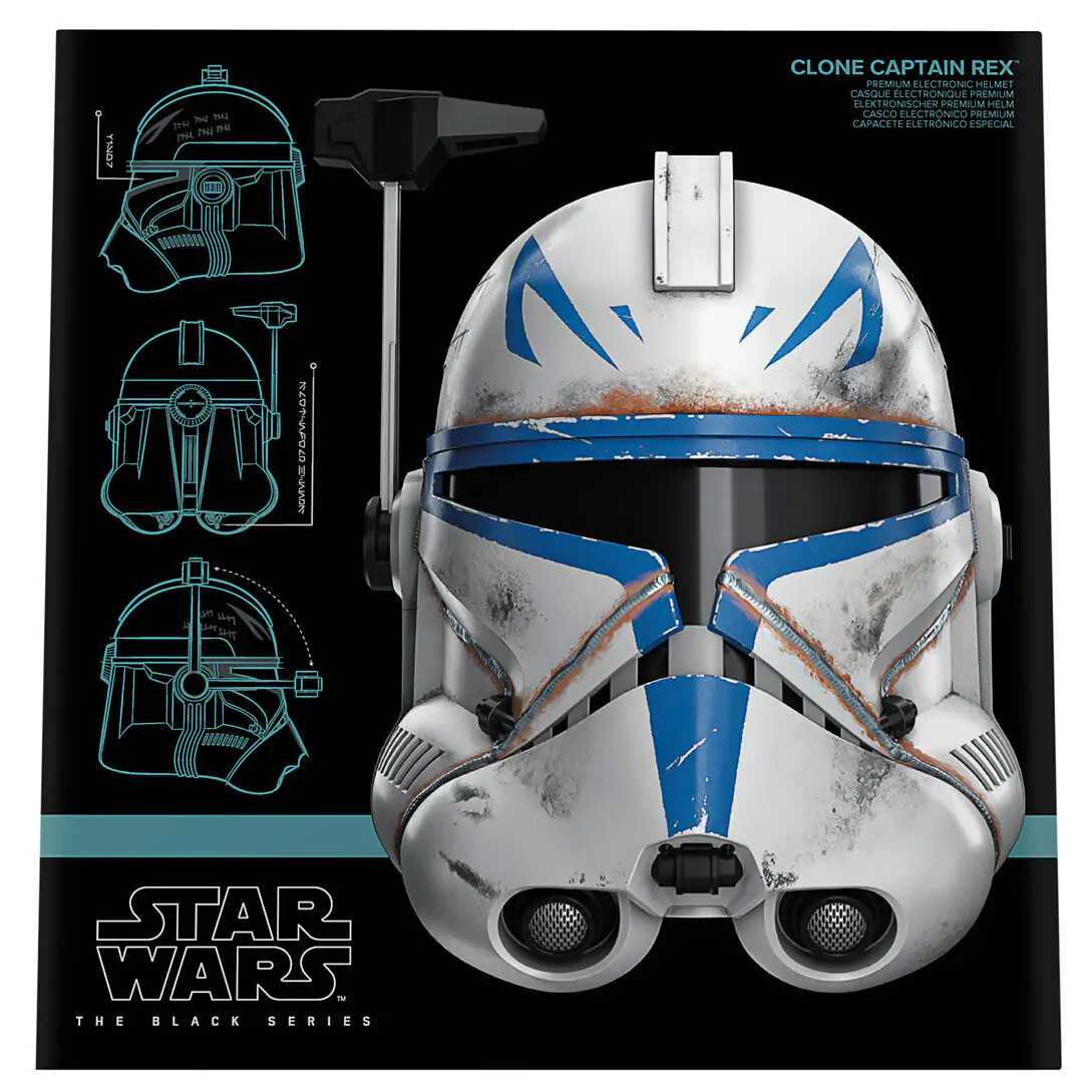 Star Wars Clone Captain Rex Electronic helmet termékfotó