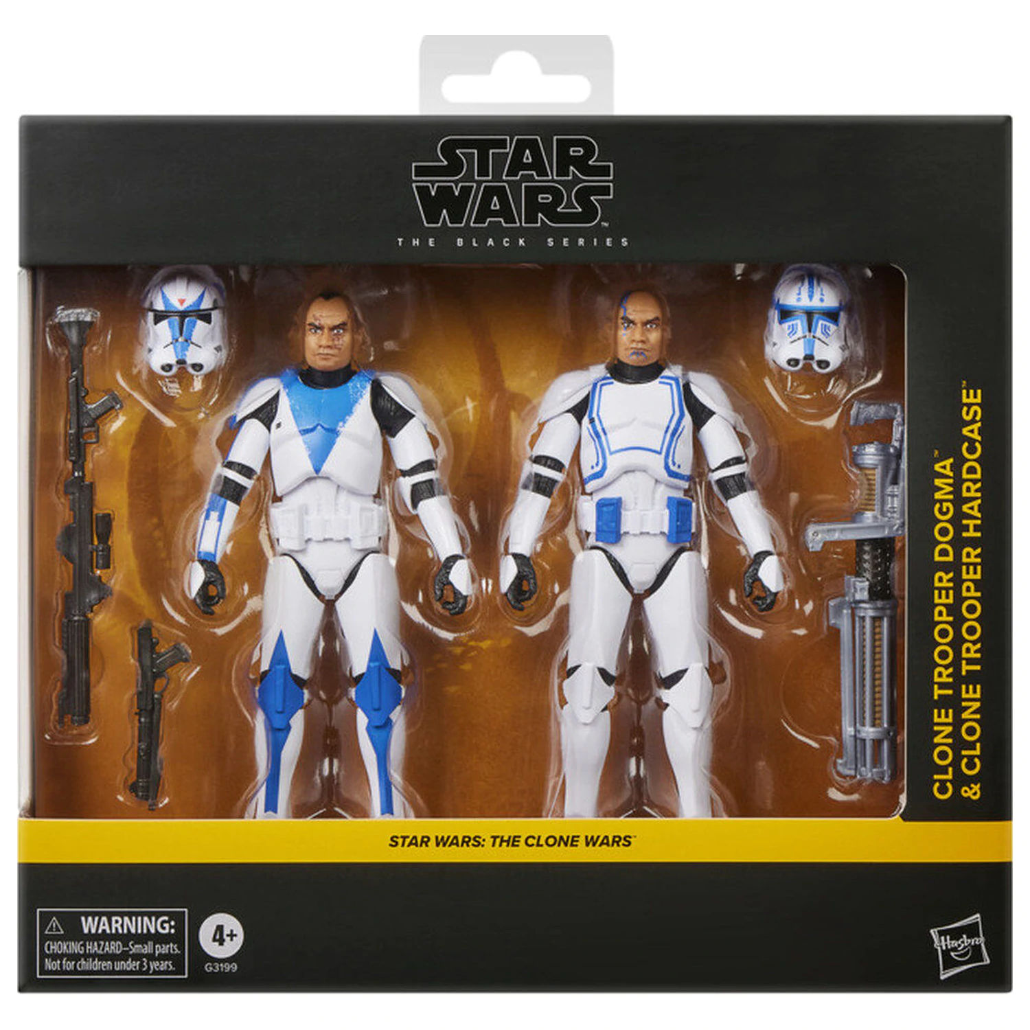 Star Wars Clone Trooper Dogma & Clone Trooper Hardcase pack 2 figures 15cm product photo