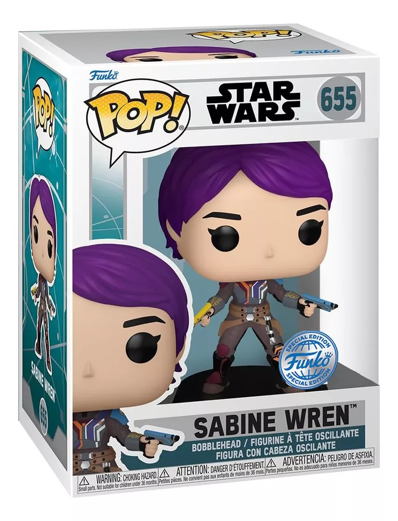 Star Wars: Clone Wars Funko POP! Vinyl Figure Sabine Wren(GW) 9 cm product photo