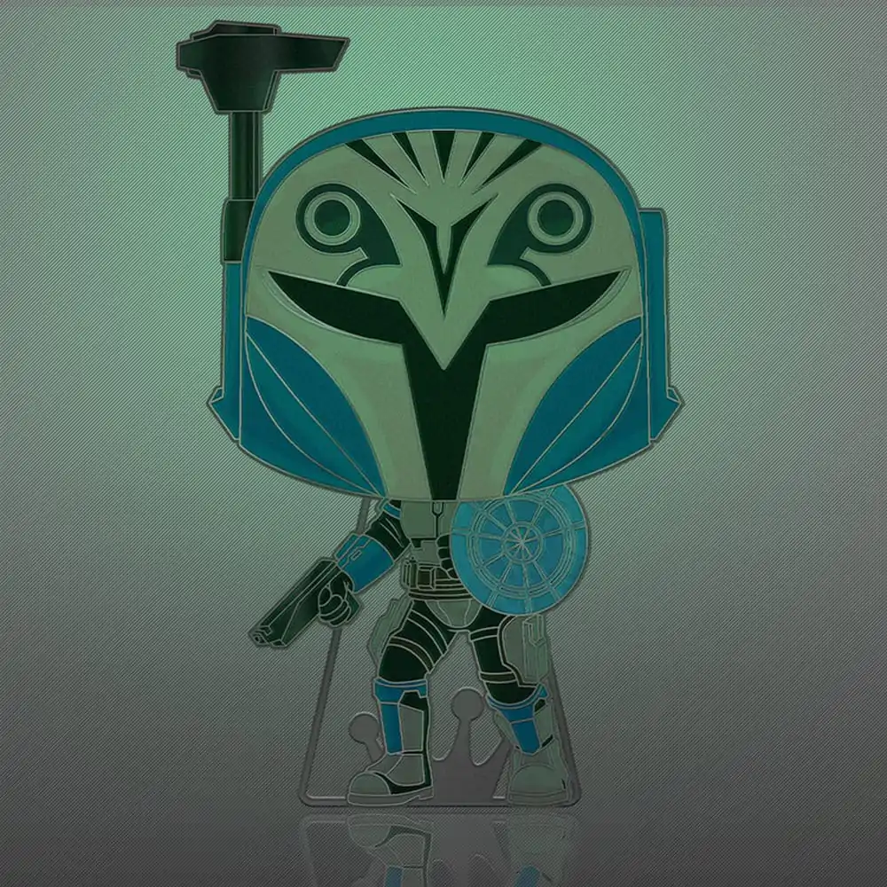 Star Wars Clone Wars Loungefly POP! Enamel Pin Bo-Katan (Glow-in-the-Dark) 10 cm product photo