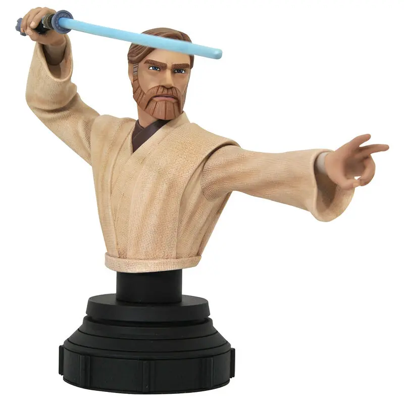 Star Wars The Clone Wars Bust 1/7 Obi-Wan Kenobi 15 cm termékfotó