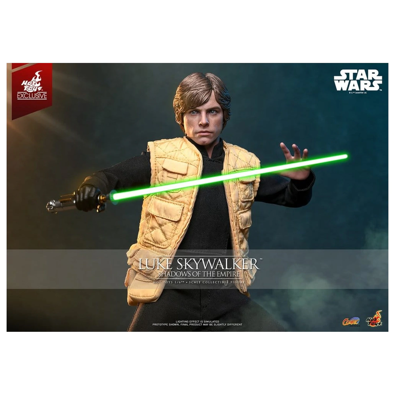 Star Wars Comic Masterpiece Action Figure 1/6 Luke Skywalker (Shadows Of The Empire) 28 cm product photo