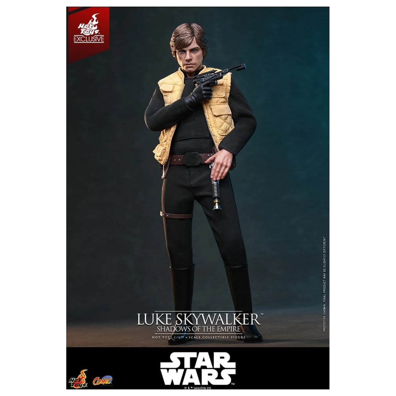 Star Wars Comic Masterpiece Action Figure 1/6 Luke Skywalker (Shadows Of The Empire) 28 cm product photo