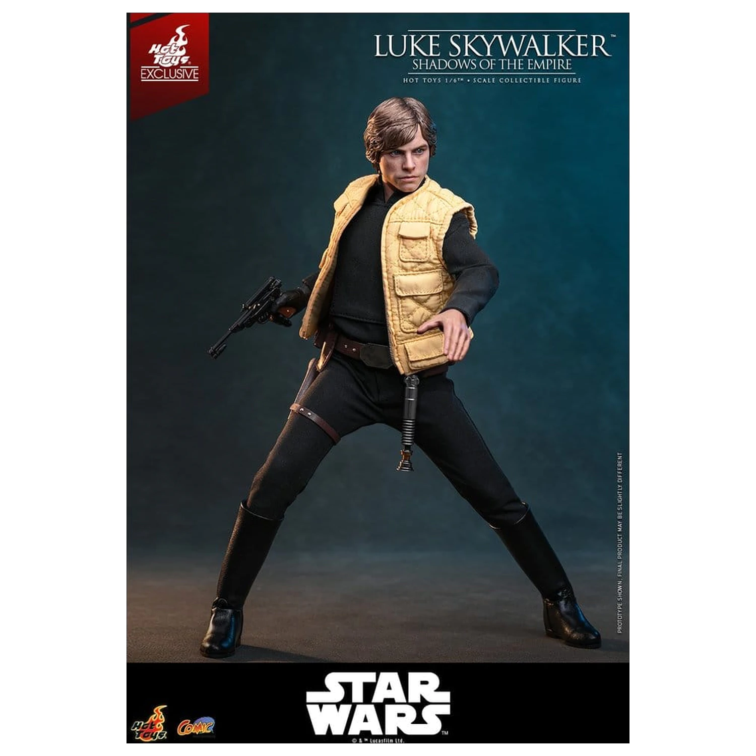 Star Wars Comic Masterpiece Action Figure 1/6 Luke Skywalker (Shadows Of The Empire) 28 cm product photo