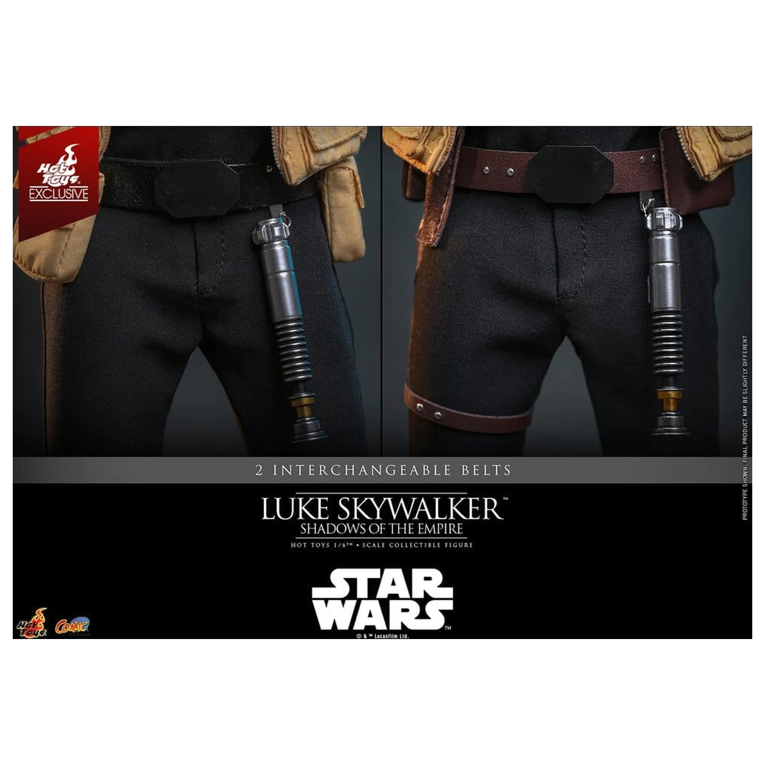 Star Wars Comic Masterpiece Action Figure 1/6 Luke Skywalker (Shadows Of The Empire) 28 cm product photo