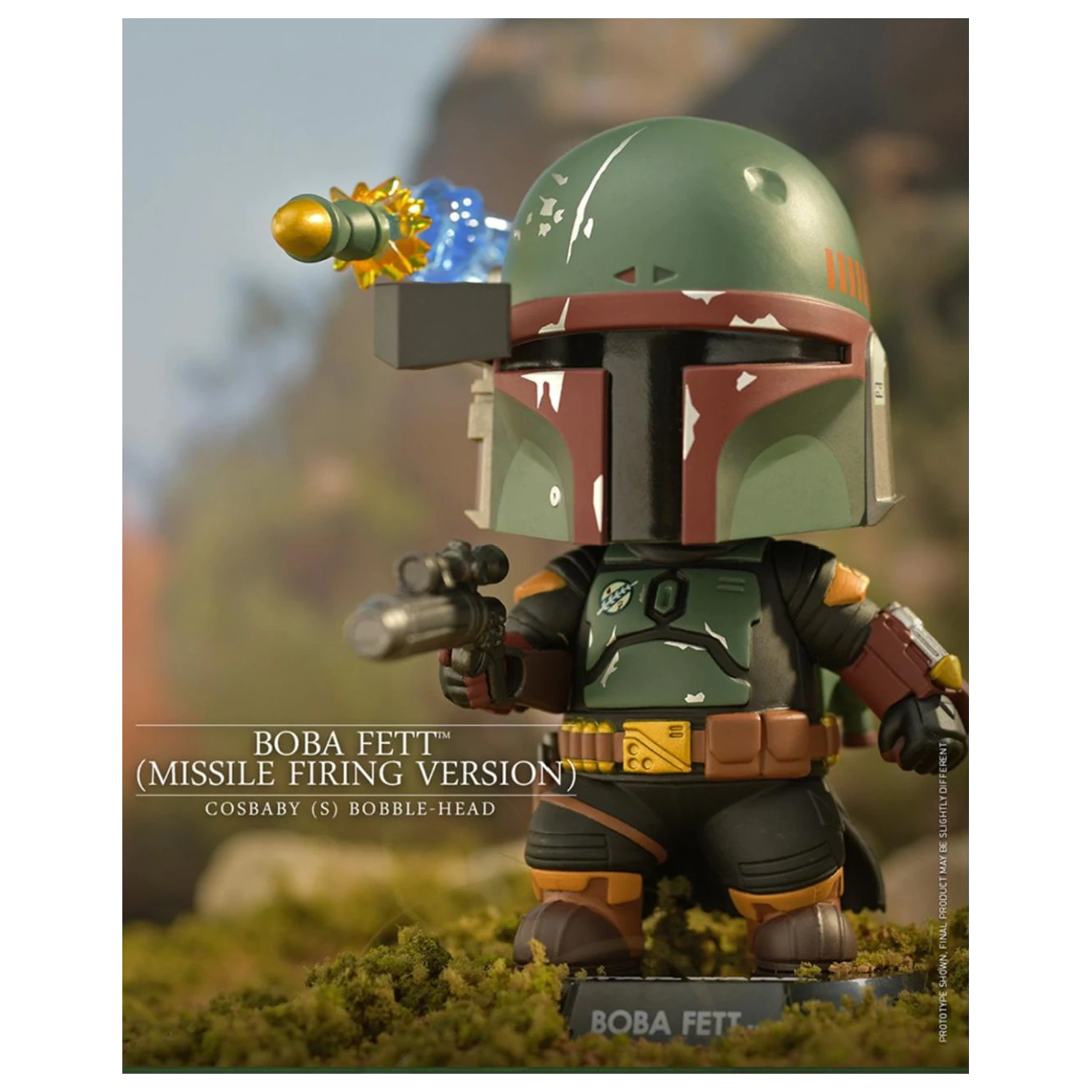 Star Wars Cosbaby Wave 1 Boba Fett 'Missile Firing Version' product photo