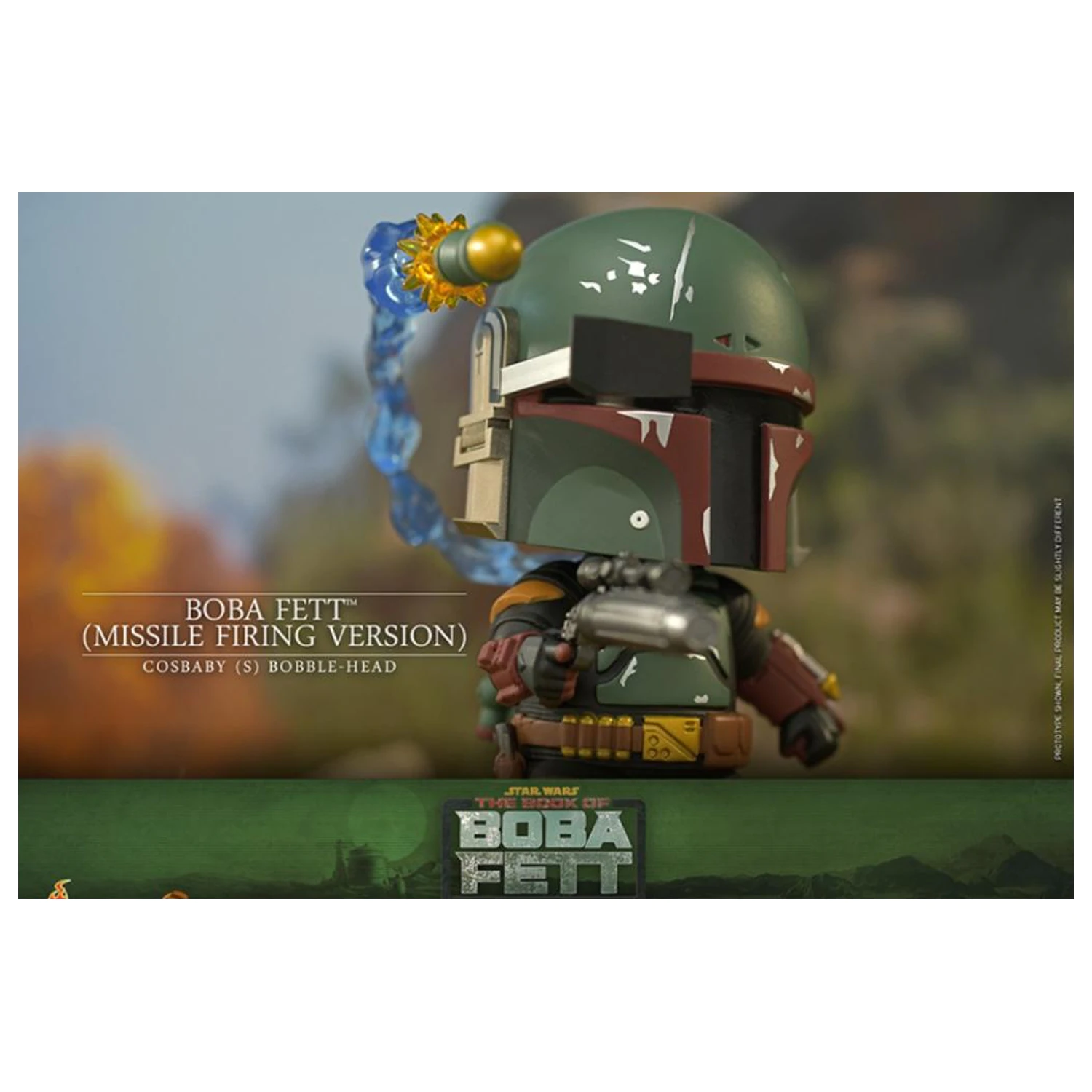 Star Wars Cosbaby Wave 1 Boba Fett 'Missile Firing Version' product photo