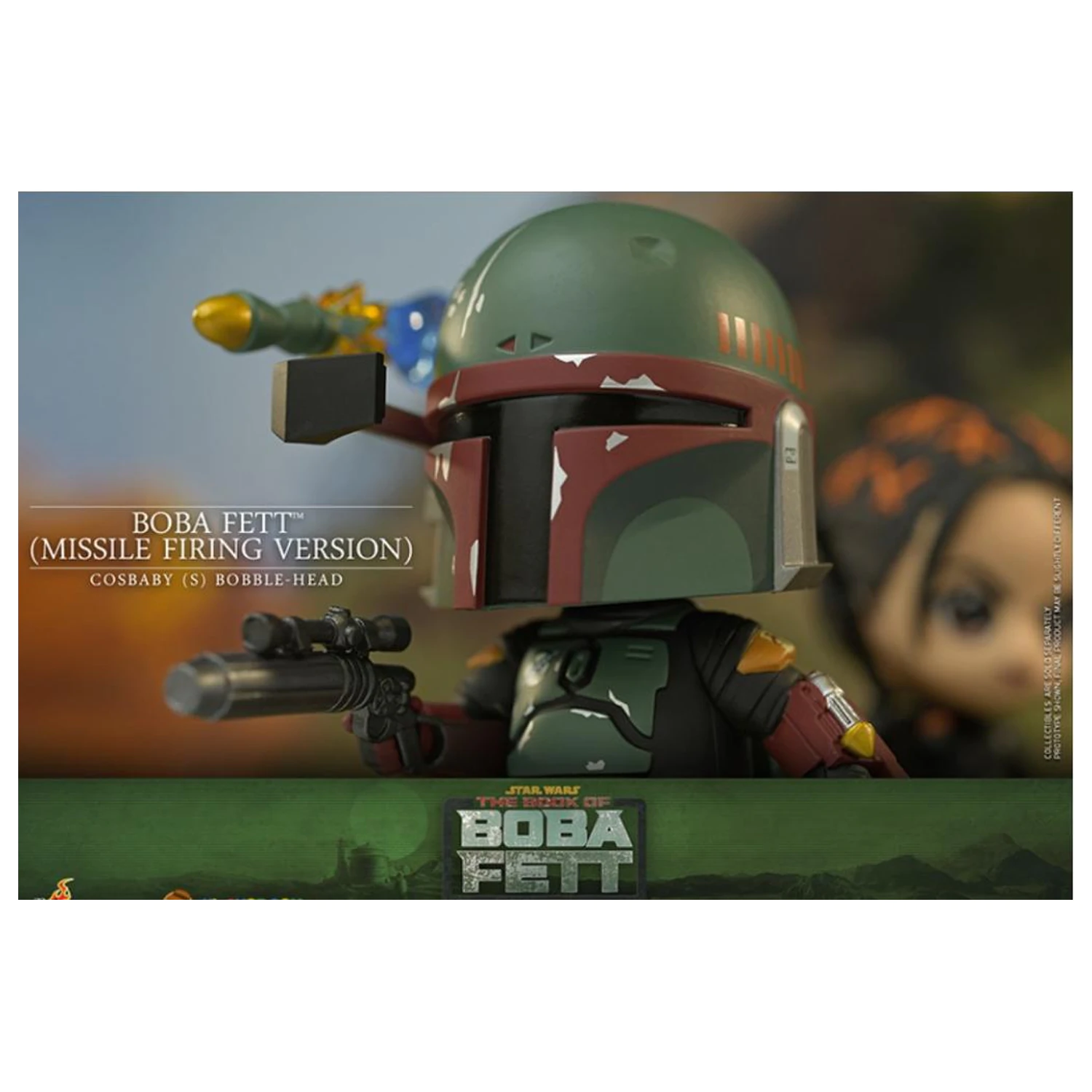 Star Wars Cosbaby Wave 1 Boba Fett 'Missile Firing Version' product photo