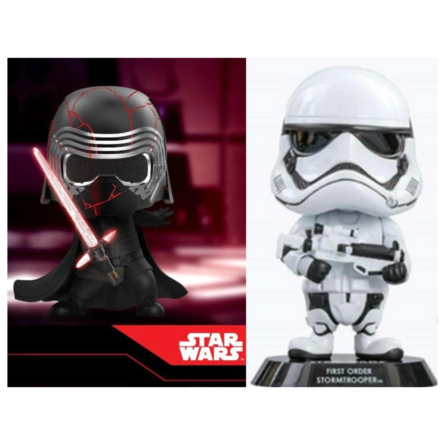 Star Wars Cosbaby Wave 2 Kylo Ren & First Order Stormtrooper Set product photo