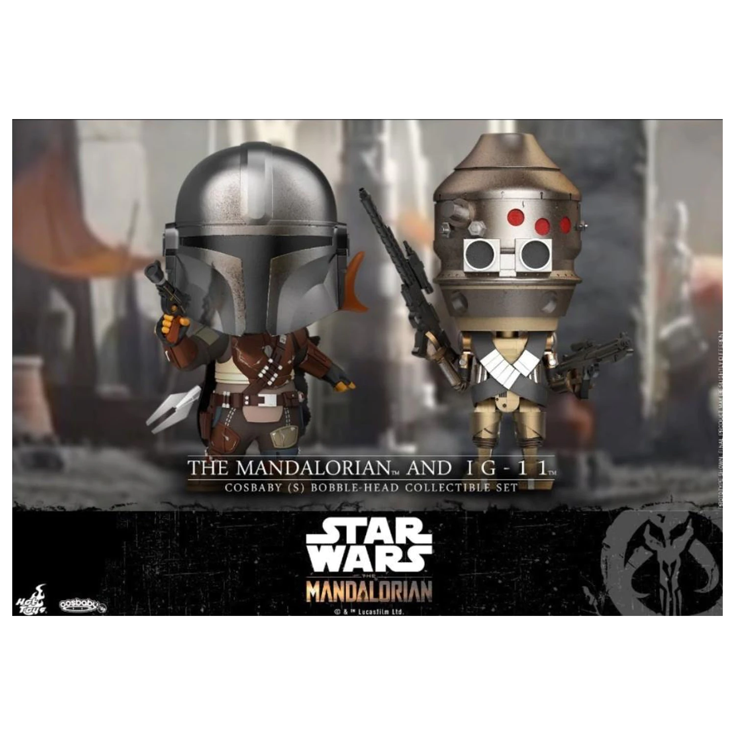 Star Wars Cosbaby Wave 3 Mandalorian & IG-11 Set product photo