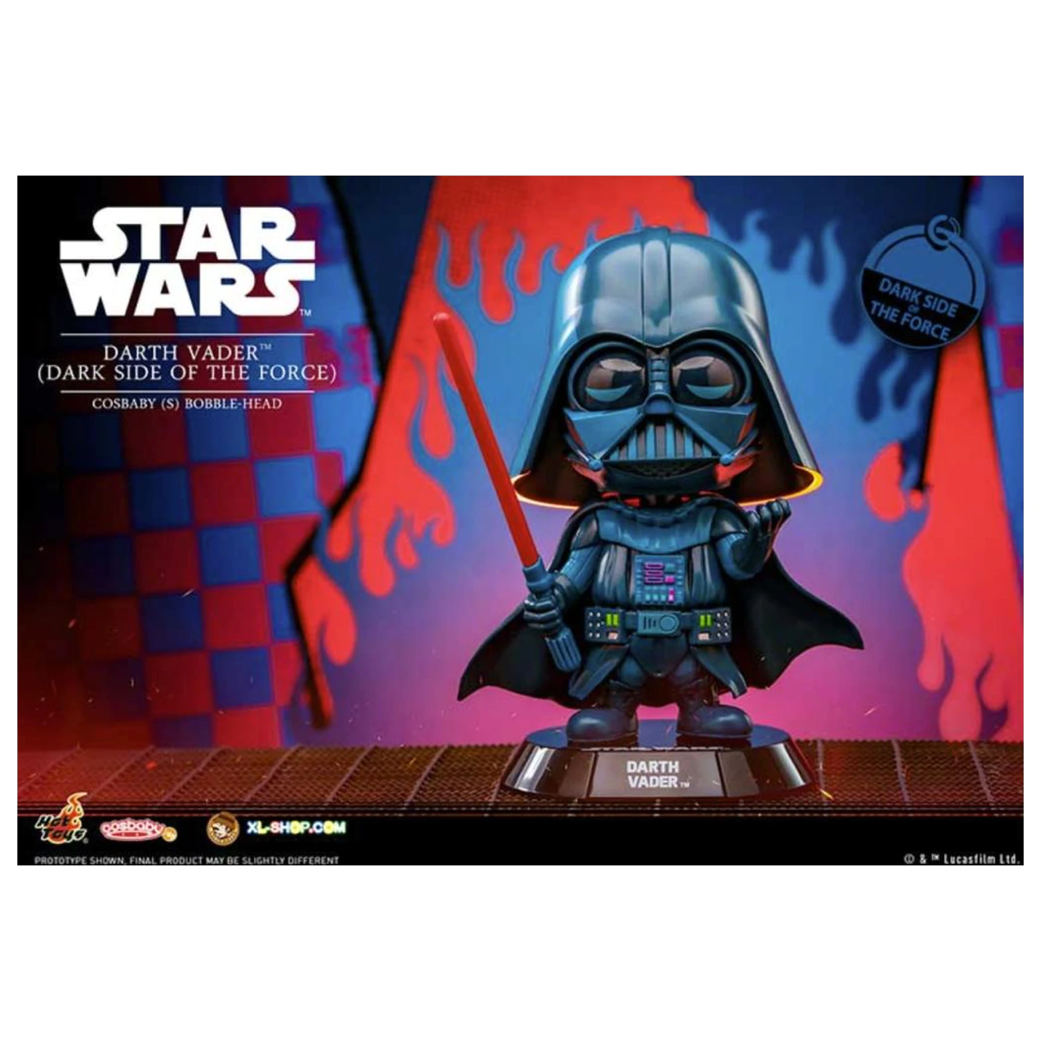 Star Wars Cosbaby Wave 4 Darth Vader Dark Side of the Force product photo