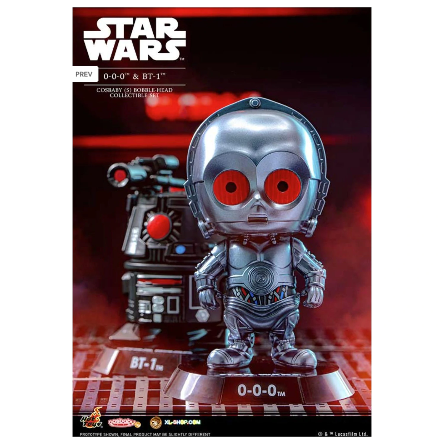 Star Wars Cosbaby Wave 4 Triple-Zero & BT-1 Set product photo