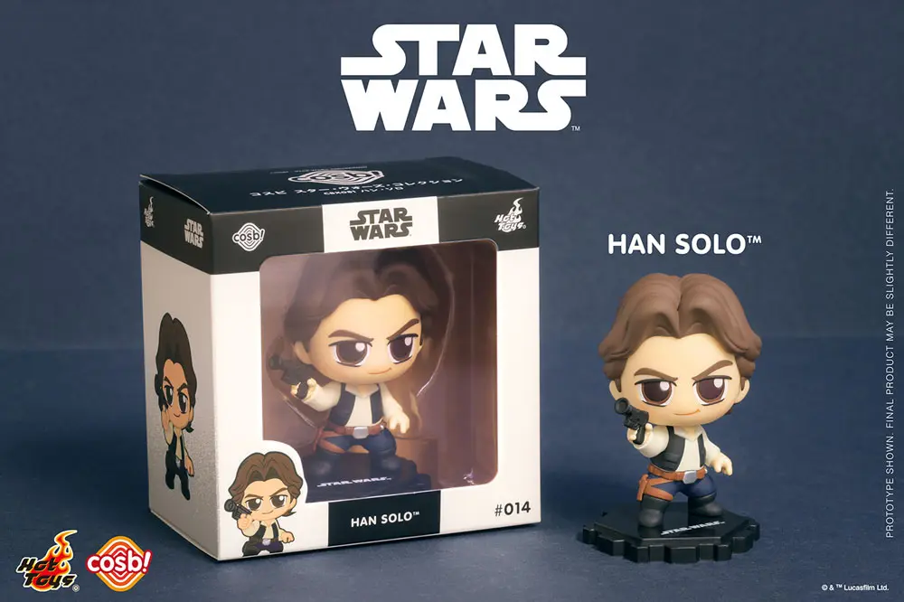 Star Wars Cosbi Mini Figure Han Solo 8 cm product photo