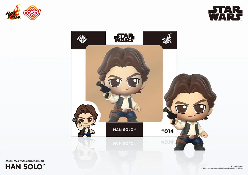 Star Wars Cosbi Mini Figure Han Solo 8 cm product photo