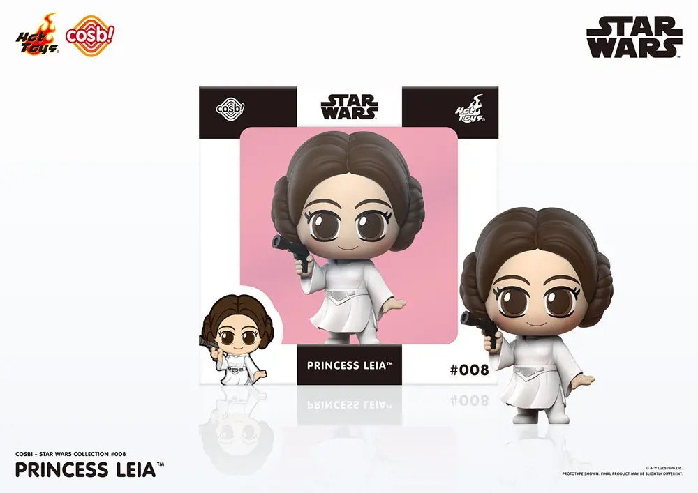 Star Wars Cosbi Mini Figure Princess Leia 8 cm product photo